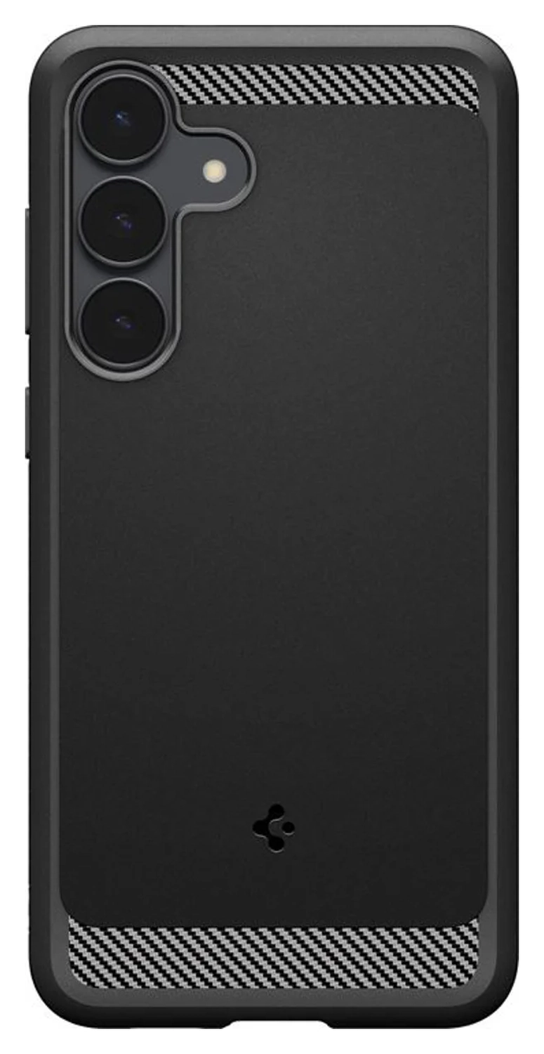 Spigen Rugged Armor Samsung Galaxy S25 FE Hoesje Back Cover Matte Zwart afbeelding 3