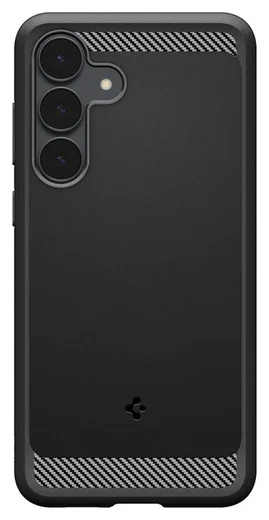 Spigen Rugged Armor Samsung Galaxy S25 FE Hoesje Back Cover Matte Zwart afbeelding 3