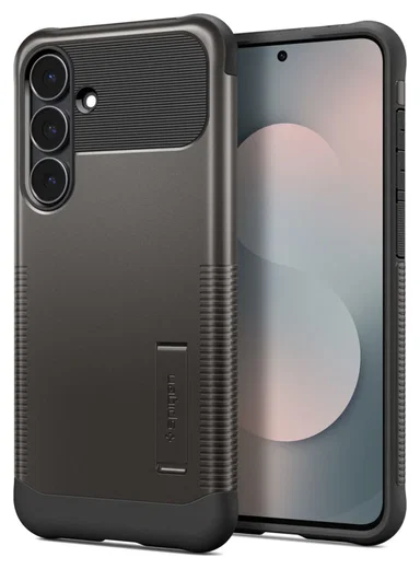 Spigen Slim Armor MagFit Samsung Galaxy S25 FE Hoesje MagSafe Gunmetal afbeelding 1