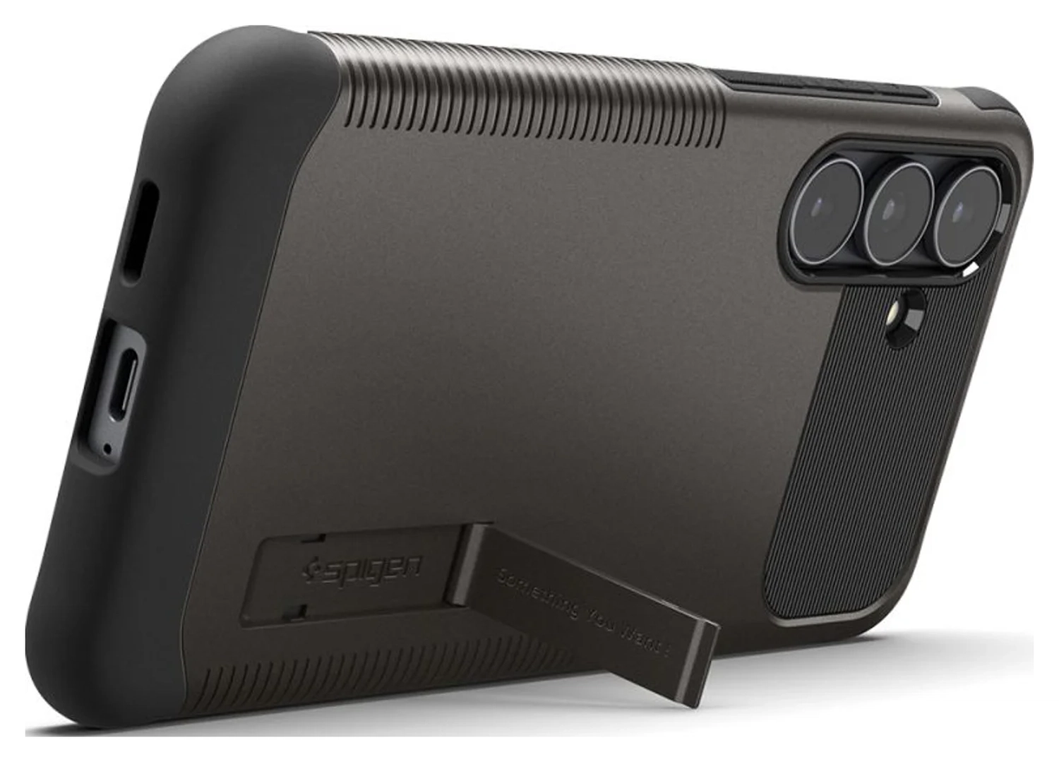 Spigen Slim Armor MagFit Samsung Galaxy S25 FE Hoesje MagSafe Gunmetal afbeelding 2