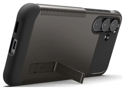 Spigen Slim Armor MagFit Samsung Galaxy S25 FE Hoesje MagSafe Gunmetal afbeelding 2