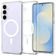 Spigen Ultra Hybrid MagFit Samsung Galaxy S25 FE Hoesje MagSafe Transparant Wit