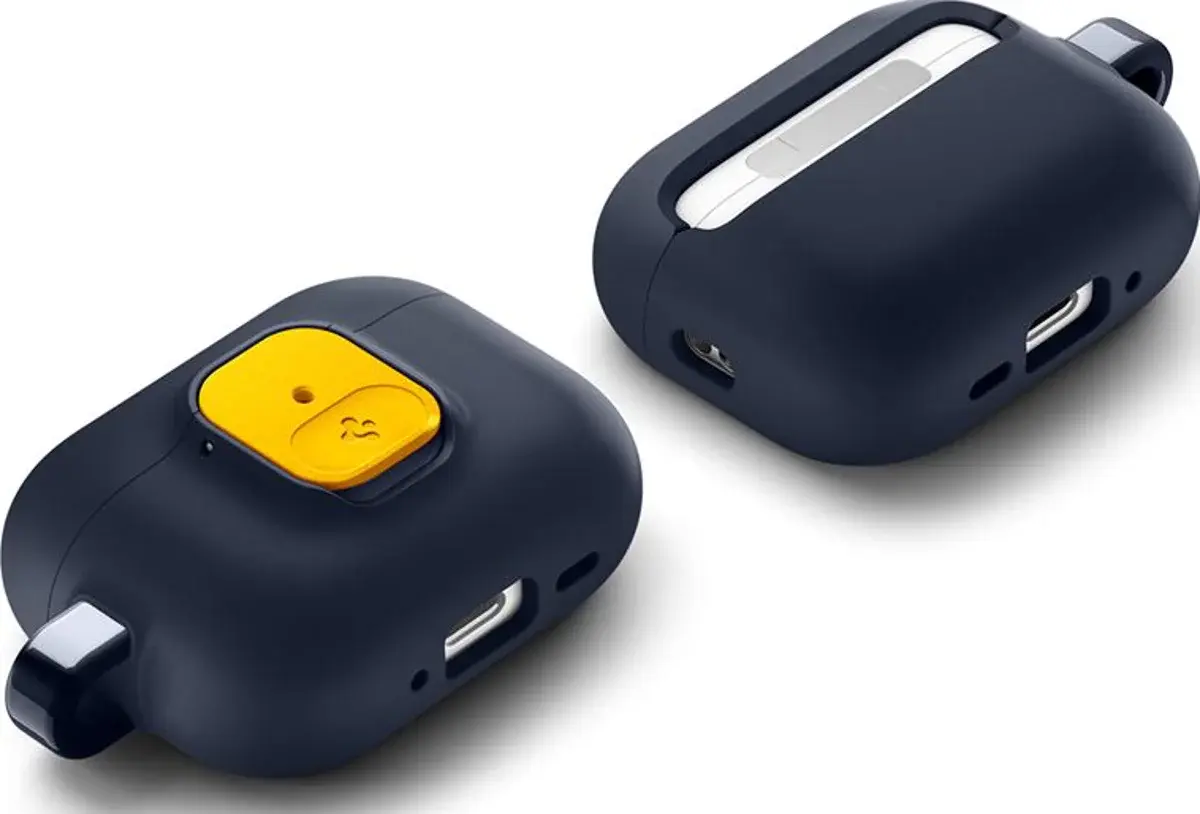 Spigen Nano Pop Case AirPods Pro 3 Hoesje met Karabijnhaak Blauw afbeelding 16