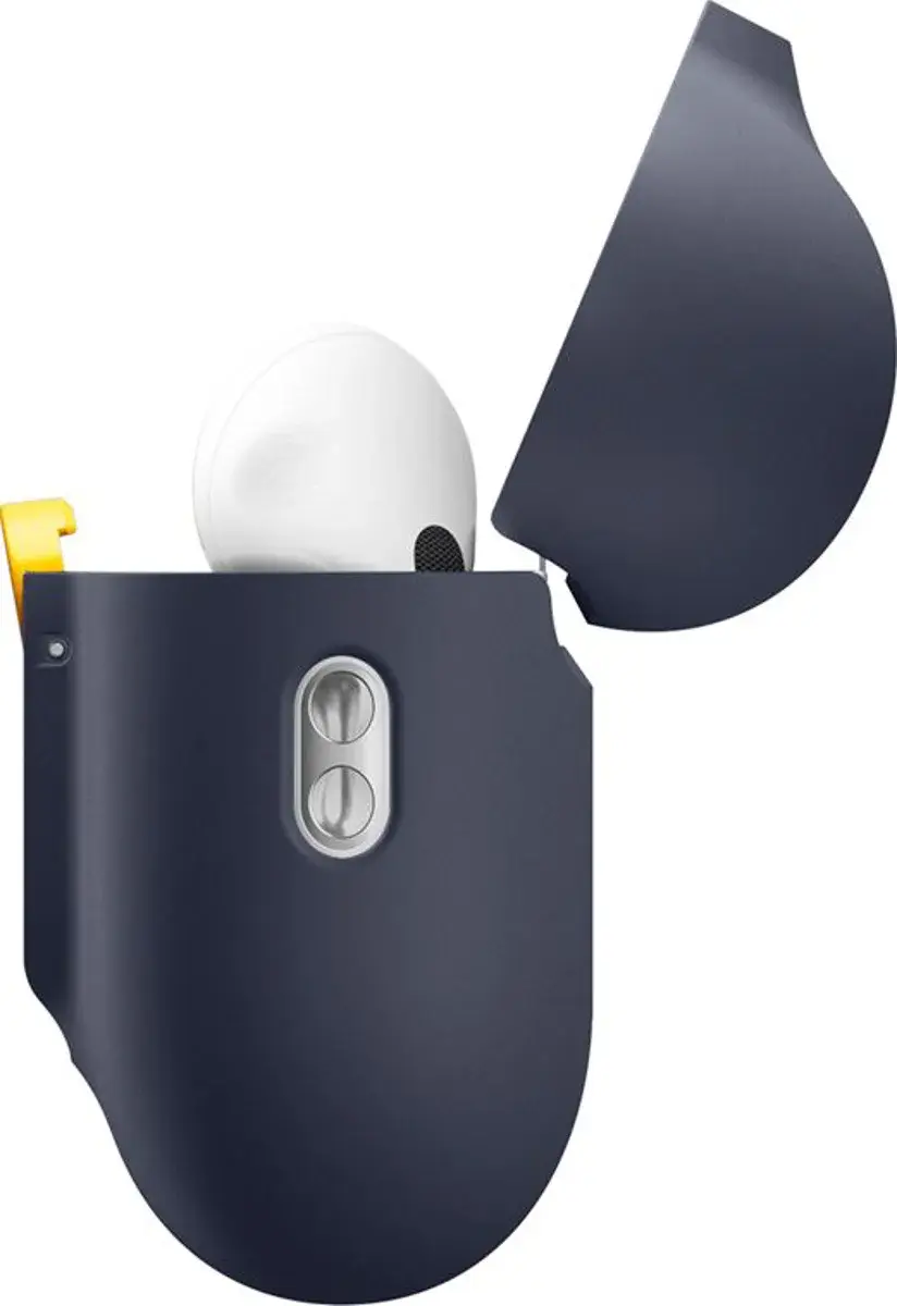 Spigen Nano Pop Case AirPods Pro 3 Hoesje met Karabijnhaak Blauw afbeelding 13