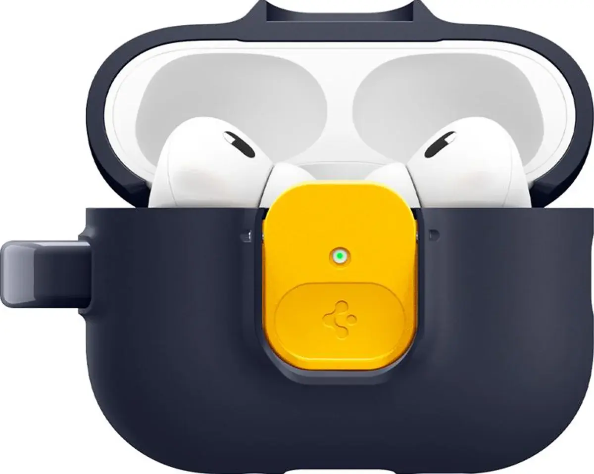 Spigen Nano Pop Case AirPods Pro 3 Hoesje met Karabijnhaak Blauw afbeelding 14