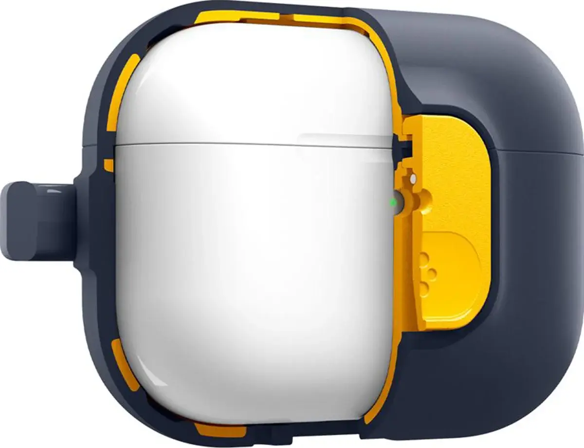 Spigen Nano Pop Case AirPods Pro 3 Hoesje met Karabijnhaak Blauw afbeelding 15