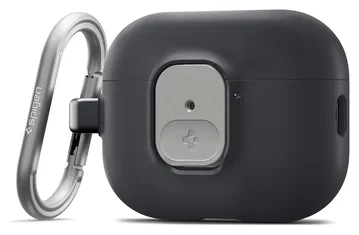 Spigen Nano Pop Case AirPods Pro 3 Hoesje met Karabijnhaak Zwart