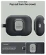 Spigen Nano Pop Case AirPods Pro 3 Hoesje met Karabijnhaak Zwart afbeelding 3
