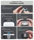 Spigen Nano Pop Case AirPods Pro 3 Hoesje met Karabijnhaak Zwart afbeelding 4