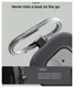 Spigen Nano Pop Case AirPods Pro 3 Hoesje met Karabijnhaak Zwart afbeelding 5
