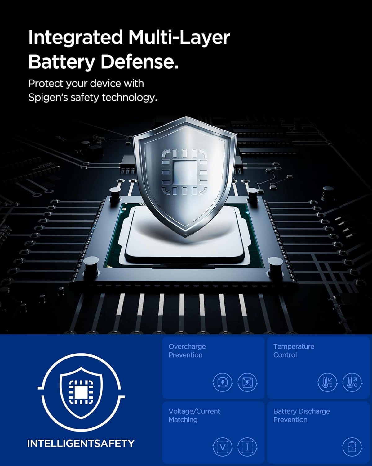 Spigen Essential 113W Autolader met 3 Poorten EV1133 Zwart afbeelding 7