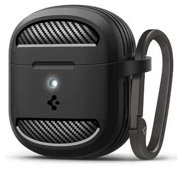Spigen Rugged Armor Google Pixel Buds 2a Hoesje Matte Zwart