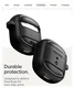 Spigen Rugged Armor Google Pixel Buds 2a Hoesje Matte Zwart afbeelding 4