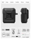 Spigen Lock Fit Google Pixel Buds 2a Hoesje Case Zwart afbeelding 3