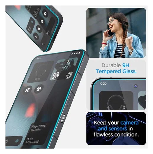 Spigen EZ Fit GLAS.tR Nothing Phone (3) Screen Protector 2-Pack afbeelding 8