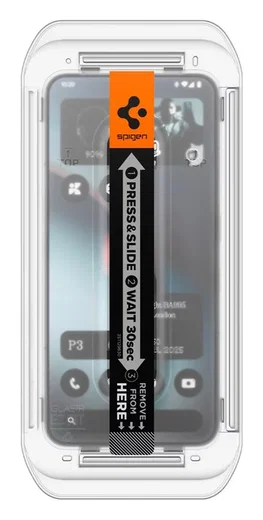 Spigen EZ Fit GLAS.tR Nothing Phone (3) Screen Protector 2-Pack afbeelding 9
