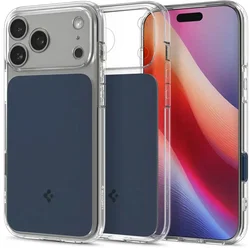 Spigen Ultra Hybrid T Apple iPhone 17 Pro Max Hoesje MagSafe Transparant Blauw afbeelding
