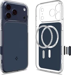Spigen Ultra Hybrid T Apple iPhone 17 Pro Max Hoesje MagSafe Matte Blauw afbeelding