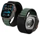 Spigen WBF1 - Apple Watch 1-11/SE/Ultra Bandje - 49/46/45/44/42MM - Zwart Groen
