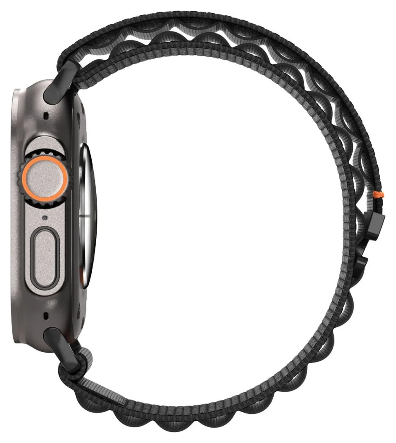 Spigen WBF1 - Apple Watch 1-11/SE/Ultra Bandje - 49/46/45/44/42MM - Zwart afbeelding 12