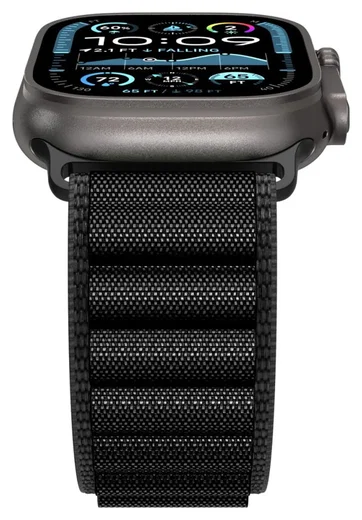 Spigen WBF1 - Apple Watch 1-11/SE/Ultra Bandje - 49/46/45/44/42MM - Zwart afbeelding 13