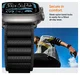 Spigen WBF1 - Apple Watch 1-11/SE/Ultra Bandje - 49/46/45/44/42MM - Zwart afbeelding 4
