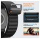 Spigen WBF1 - Apple Watch 1-11/SE/Ultra Bandje - 49/46/45/44/42MM - Zwart afbeelding 5