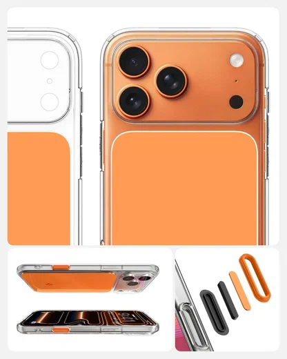 Spigen Ultra Hybrid T Apple iPhone 17 Pro Max Hoesje MagSafe Matte Oranje afbeelding 8