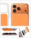 Spigen Ultra Hybrid T Apple iPhone 17 Pro Max Hoesje MagSafe Matte Oranje afbeelding 8