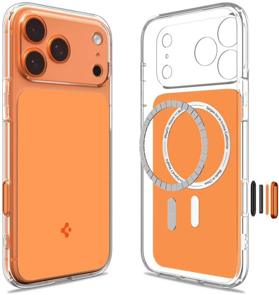 Spigen Ultra Hybrid T Apple iPhone 17 Pro Max Hoesje MagSafe Matte Oranje afbeelding 1