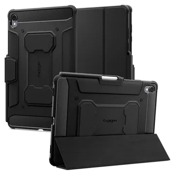 Spigen Rugged Armor Pro Samsung Galaxy Tab S11 Hoes Book Case Zwart