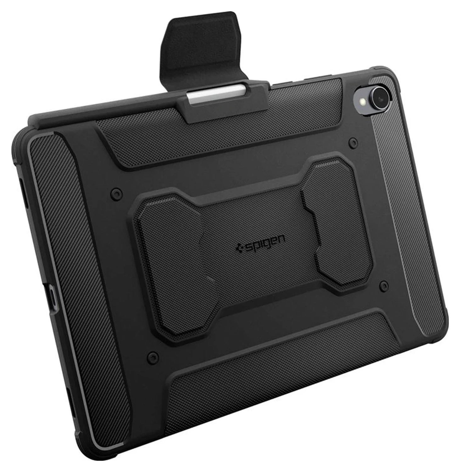 Spigen Rugged Armor Pro Samsung Galaxy Tab S11 Hoes Book Case Zwart afbeelding 10