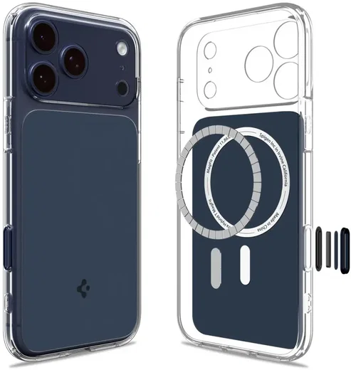 Spigen Ultra Hybrid T Apple iPhone 17 Pro Hoesje MagSafe Matte Blauw afbeelding 1
