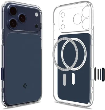 Spigen Ultra Hybrid T Apple iPhone 17 Pro Hoesje MagSafe Matte Blauw