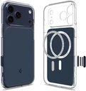 Spigen Ultra Hybrid T Apple iPhone 17 Pro Hoesje MagSafe Matte Blauw
