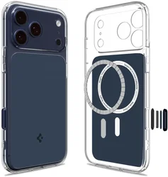 Spigen Ultra Hybrid T Apple iPhone 17 Pro Hoesje MagSafe Matte Blauw afbeelding