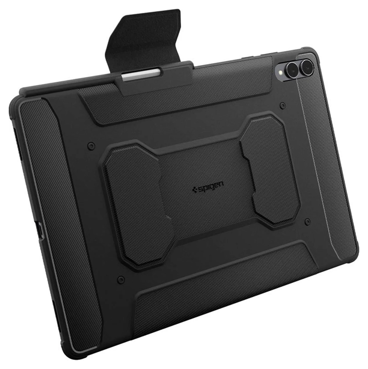 Spigen Rugged Armor Pro Samsung Galaxy Tab S11 Ultra Hoes Book Case Zwart afbeelding 12