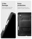 Spigen Tough Armor Pro Samsung Galaxy Tab S11 Hoes Back Cover Zwart afbeelding 6