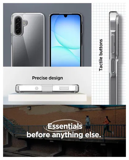 Spigen Ultra Hybrid Samsung Galaxy A17 Hoesje Back Cover Transparant afbeelding 5