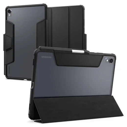 Spigen Ultra Hybrid Pro Samsung Galaxy Tab S11 Hoes Book Case Zwart afbeelding 1
