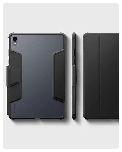 Spigen Ultra Hybrid Pro Samsung Galaxy Tab S11 Hoes Book Case Zwart afbeelding 6