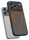 Spigen Ultra Hybrid MagFit iPhone 17 Pro Max Hoesje MagSafe Zwart Oranje afbeelding 10