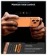 Spigen Ultra Hybrid T Apple iPhone 17 Pro Hoesje MagSafe Back Cover Oranje afbeelding 5