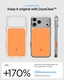 Spigen Ultra Hybrid T Apple iPhone 17 Pro Hoesje MagSafe Matte Oranje afbeelding 6