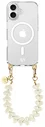 AVY Apple iPhone 16 Hoesje met Koord & MagSafe 30CM Cupid Beige