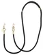 AVY Apple iPhone 16 Hoesje met Koord & MagSafe 130CM Tressé Black afbeelding 12