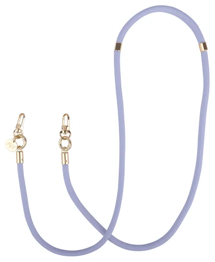 AVY Apple iPhone 16 Hoesje met Koord & MagSafe 130CM Tressé Purple afbeelding 12