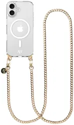 AVY Apple iPhone 16 Hoesje met Koord & MagSafe 120CM Aurum Lien Long afbeelding