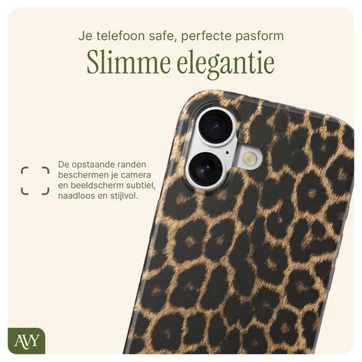 AVY Apple iPhone 16 MagSafe Hoesje met Koord 130CM Panthera Chic afbeelding 6