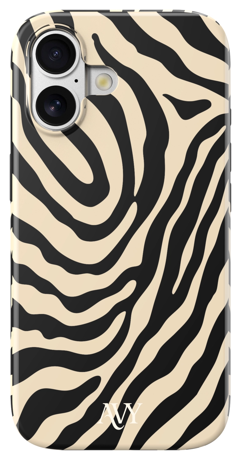 AVY Apple iPhone 16 MagSafe Hoesje met Koord 30CM Safari Hearts afbeelding 9